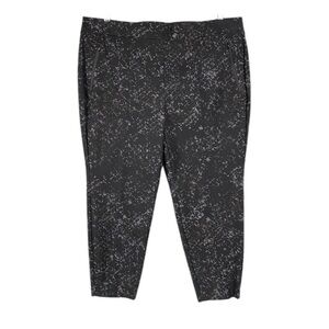 NEW Lane Bryant Pants Womens Size 20 Petite Abstract On The Go Mid Rise Ankle